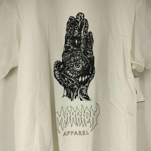 MARRION APPAREL 手プリント S/S Tシャツ メンズ M
