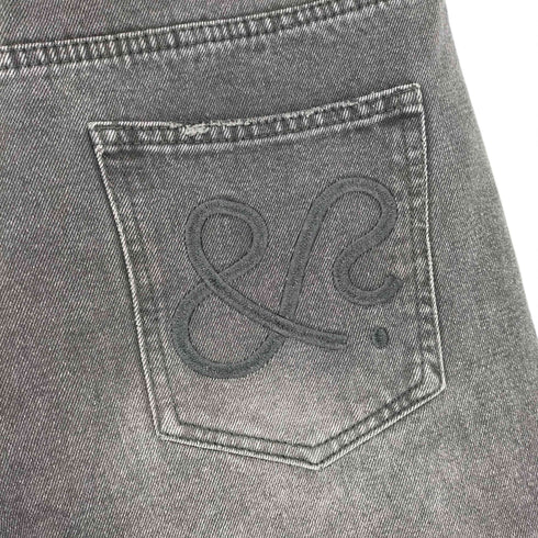 BBX Y2K クロップド丈 バギーショーツ バックポケット刺繍 メンズ