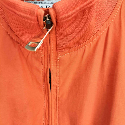 ザラ ZARA コットンポリ フルジップジャケット メンズ M