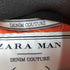 ザラ ZARA コットンポリ フルジップジャケット メンズ M