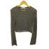 ザラ ZARA メッシュ L/S カットソー レディース import:M