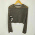 ザラ ZARA メッシュ L/S カットソー レディース import:M