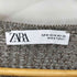 ザラ ZARA メッシュ L/S カットソー レディース import:M