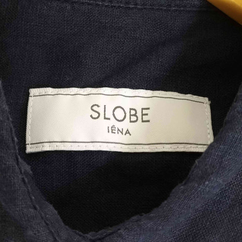 スローブイエナ SLOBE IENA European Linen レギュラーシャツ レディース JPN:36