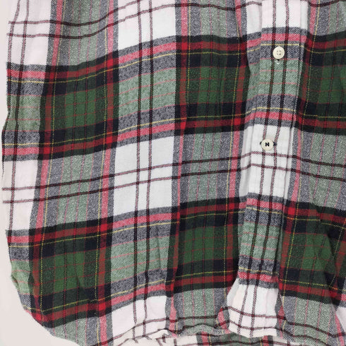 ノーティカ NAUTICA チェック ボタンダウン ネルシャツ メンズ import:XL