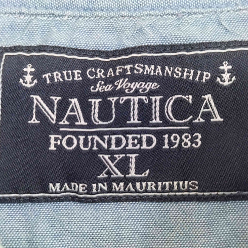 ノーティカ NAUTICA チェック ボタンダウン ネルシャツ メンズ import:XL
