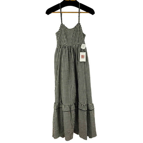 ダブルクローゼット w closet ギンガムチェックキャミワンピース レディース
