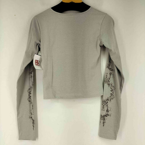 総柄 L/S Tシャツ レディース JPN:M