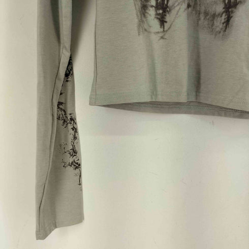 総柄 L/S Tシャツ レディース JPN:M