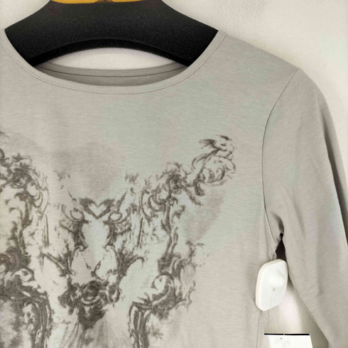 総柄 L/S Tシャツ レディース JPN:M