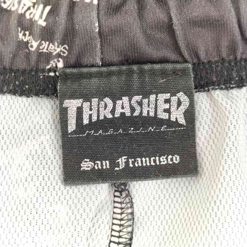 スラッシャー THRASHER 総柄ショーツ メンズ