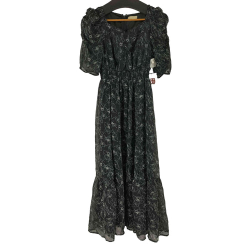 アンミール An MILLE 総柄シアーワンピース レディース