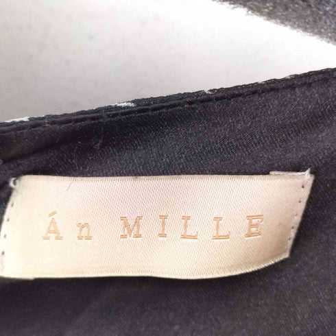 アンミール An MILLE 総柄シアーワンピース レディース