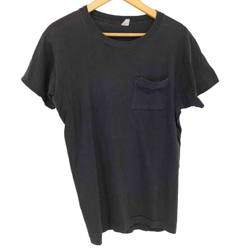 80-90S シングルステッチポケットTシャツ メンズ