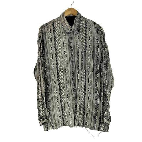 BRUTTINI 総柄 L/S レーヨンシャツ メンズ import:L