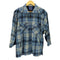 ペンドルトン PENDLETON 90S メキシコ製 ウール オンブレ ウエスタン ジップアップ シャツジャケット メンズ import:M