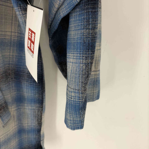 ペンドルトン PENDLETON 90S メキシコ製 ウール オンブレ ウエスタン ジップアップ シャツジャケット メンズ import:M