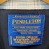 ペンドルトン PENDLETON 90S メキシコ製 ウール オンブレ ウエスタン ジップアップ シャツジャケット メンズ import:M