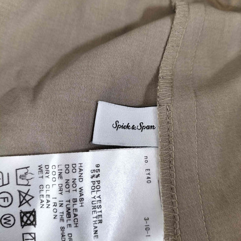 スピックアンドスパン Spick and Span ドライストレッチイージーパンツ レディース JPN:40