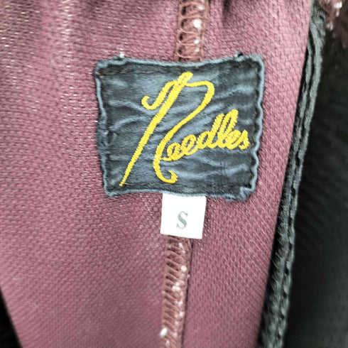 ニードルズ Needles 15SS NARROW TRACK PANTS MAROON メンズ JPN:S