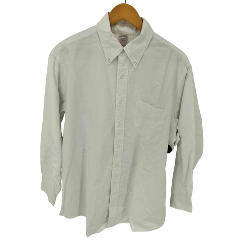 ブルックスブラザーズ BROOKS BROTHERS USA製 MOKERS コットン オックスフォードシャツ メンズ 16 1/2
