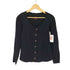 ヴィヴィアンウエストウッドレッドレーベル Vivienne Westwood RED LABEL 刺し子ロゴ ノーカラーカーディガン レディース 2