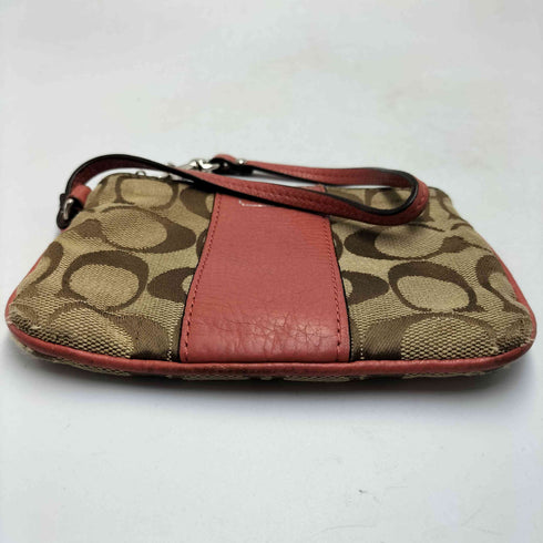 コーチ COACH シグネチャー 総柄 アクセサリー ポーチ レディース