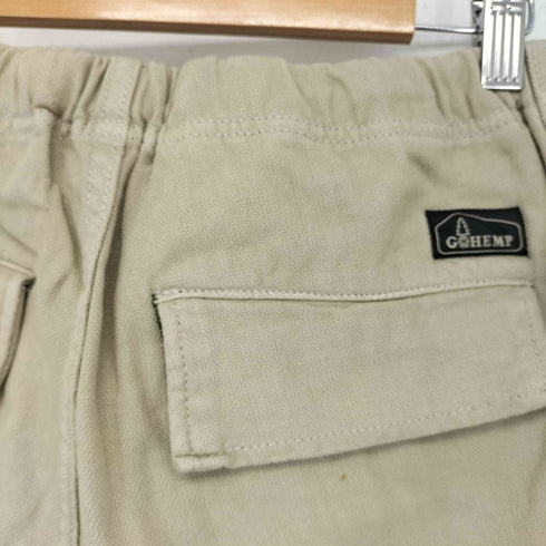 ゴーヘンプ GOHEMP リネンカーゴショーツ メンズ JPN:S