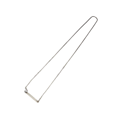 テン TEN. BLEND 925刻印 フラットケーブルチェーンネックレス レディース