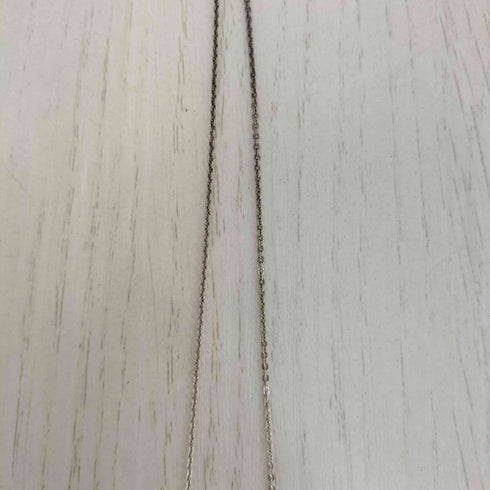 テン TEN. BLEND 925刻印 フラットケーブルチェーンネックレス レディース