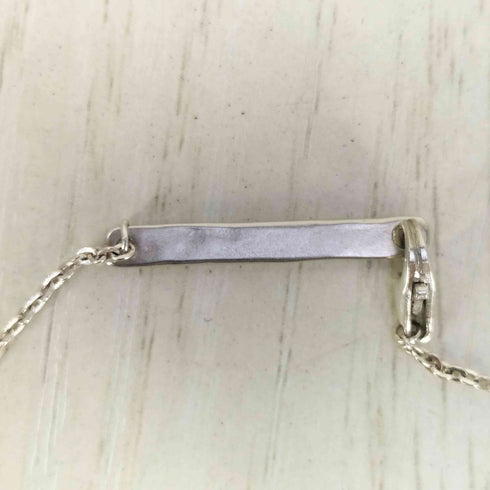 テン TEN. BLEND 925刻印 フラットケーブルチェーンネックレス レディース