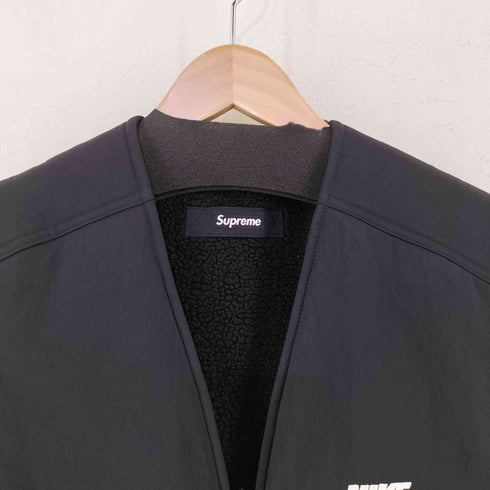 シュプリーム Supreme REVERSIBLE SHERPA VEST メンズ import:L