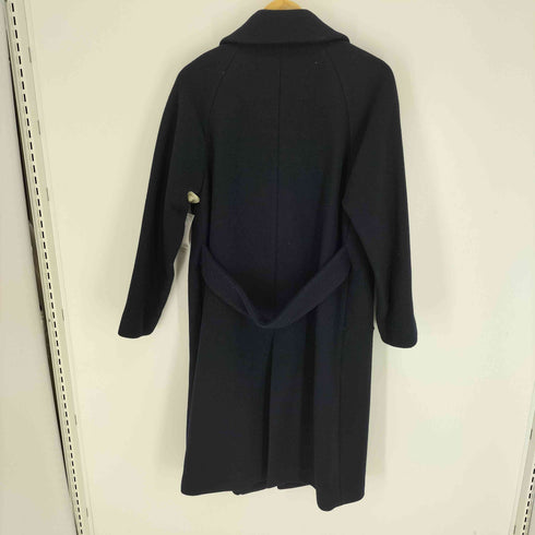 ブルーレーベルクレストブリッジ BLUE LABEL CRESTBRIDGE 裏地 タータンチェック ウール ナイロン チェスター コート レディース 36
