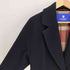 ブルーレーベルクレストブリッジ BLUE LABEL CRESTBRIDGE 裏地 タータンチェック ウール ナイロン チェスター コート レディース 36