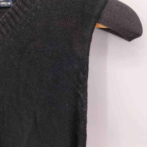 トリココムデギャルソン tricot COMME des GARCONS ニット切替 ノースリーブワンピース レディース