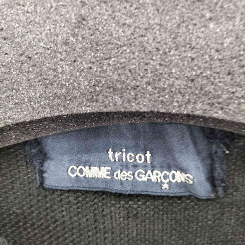 トリココムデギャルソン tricot COMME des GARCONS ニット切替 ノースリーブワンピース レディース