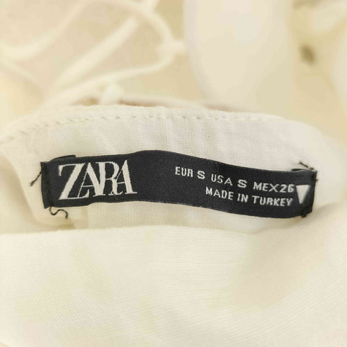 ザラ ZARA レースアップ ワンピース レディース import:S