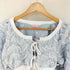 リルリリー lilLilly 25SS パフスリーブリボンカーディガン レディース FREE