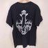 GILDAN ボディ 両面プリント デスメタル バンド クルーネック Tシャツ メンズ JPN:L