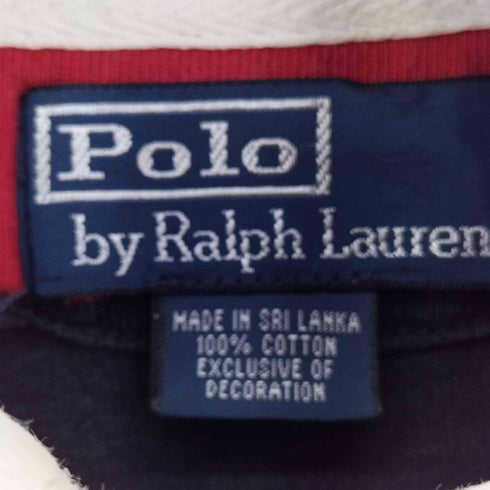 ポロバイラルフローレン Polo by RALPH LAUREN スモールポニー刺繍 L/S ラガーシャツ メンズ import:M