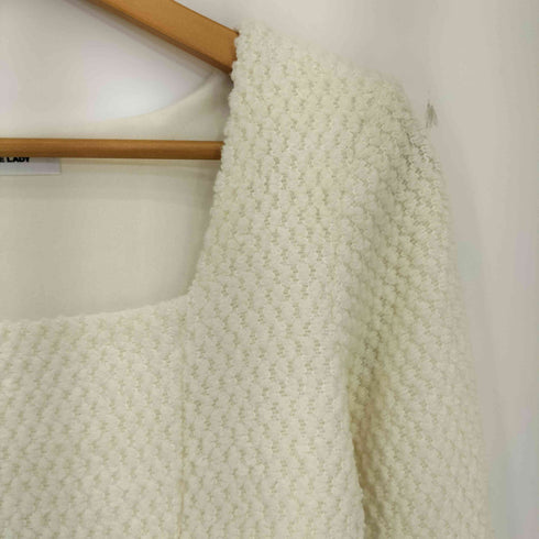 メルトザレディ Melt the lady chunky square mini dress レディース FREE