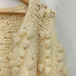 MORE self LOVE heart pompon knit レディース FREE