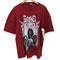 両面プリント デスメタル グラフィック クルーネック Tシャツ メンズ JPN:L