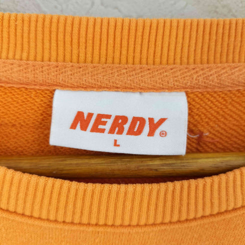 ノルディー nerdy クルーネックスウェット メンズ L
