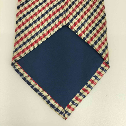 ラルフローレン RALPH LAUREN シルク100チェック柄ネクタイ メンズ