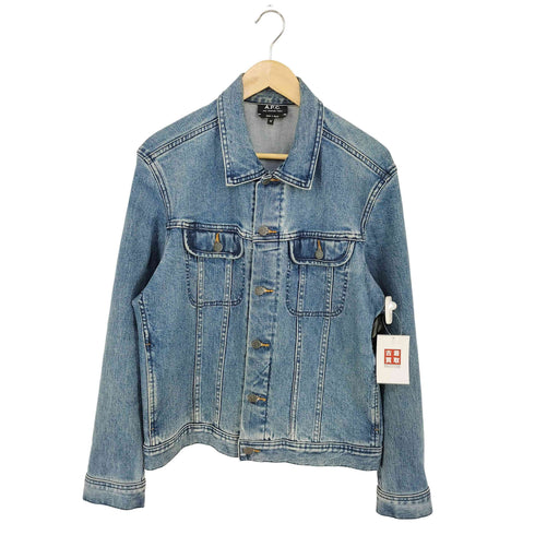 アーペーセー A.P.C. デニムトラッカージャケット メンズ import:M