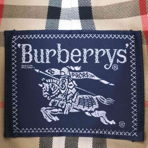 バーバリーズ BURBERRYS 70-80s 裏地ノバチェックステンカラーコート メンズ 88 160