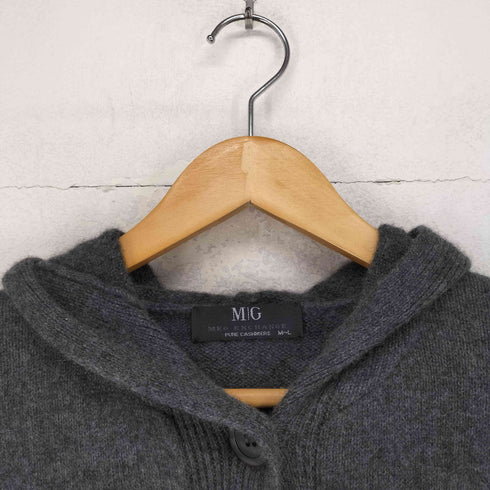 M/G MEG EXCHANGE カシミヤ100% ロングカーディガン レディース import:M