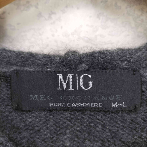 M/G MEG EXCHANGE カシミヤ100% ロングカーディガン レディース import:M