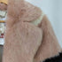 ジャッキー Jakke マルチカラー フェイクファーコート レディース UK:6